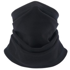 Thermal Windproof Fleece Half Face Mask Scarf Men Neck Gaiter for Skiing Sports