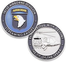 United States Army 101st Airborne Challenge Coin