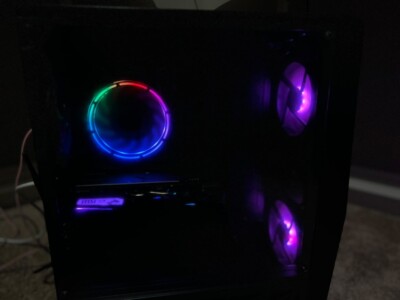 MSI gaming pc - RGB cooling - High speed processing - slightly used - black - 