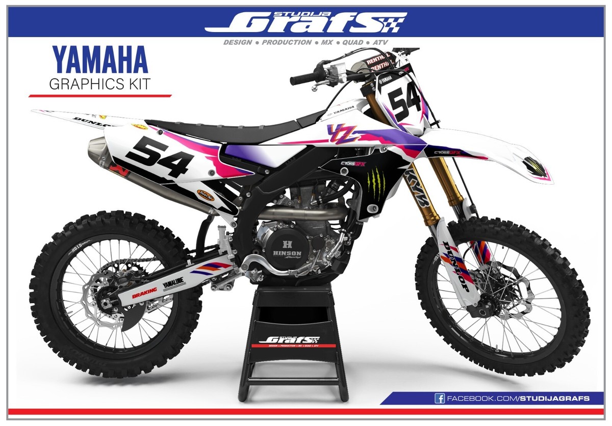 YAMAHA Complete Dirt Bike Graphics Kit YZ YZF WR F X 50 65 80 85
