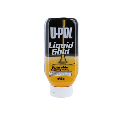 UPOL 670 (UPOL 670) Liquid Gold Pourable Glazing Putty 615ml Bottle w
