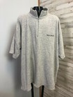 Ralph Lauren Polo Sport Men's Grey 1/4 Zip Pullover XL 100% Cotton Knit Shirt