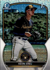 Kevin Ereu 2023 Bowman Chrome Mega Box Mojo Refractor #BCP-229 Brewers Rookie RC