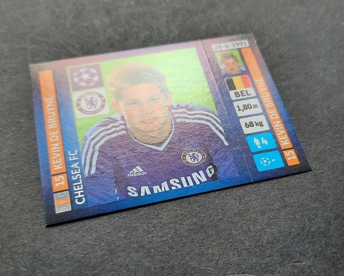 🔥 KEVIN DE BRUYNE RARE Sticker Champions League Panini 2013-14 NEW - Picture 2 of 4