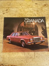 1980 Ford Granada Vintage Sales Brochure Catalog
