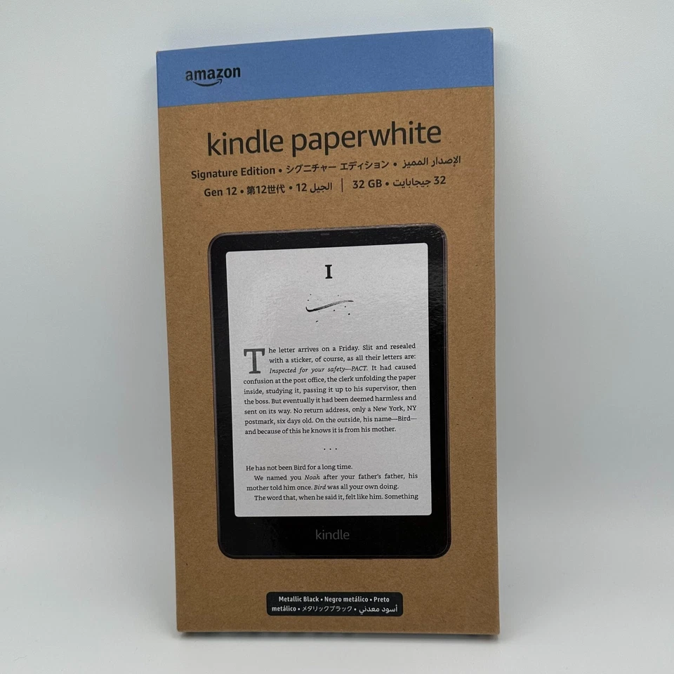Amazon Kindle Paperwhite Signature Edition - Black 32GB 32 GB 12th gen 2024 - Image 2 of 4