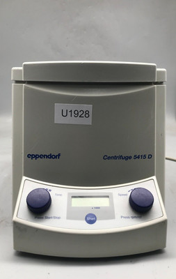 eppendorf  Centrifuge  5415D      U    1928   181