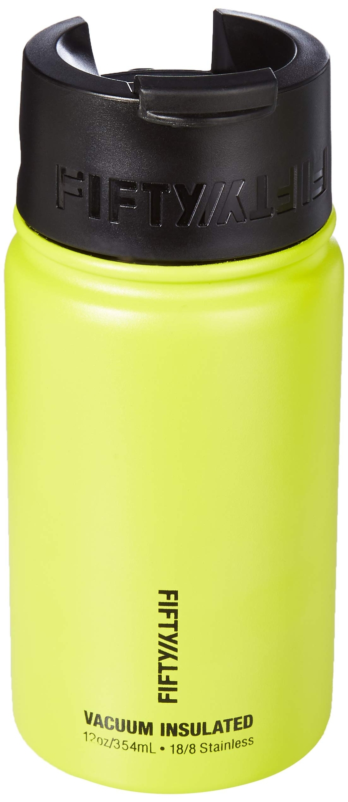 18oz, Double Wall Vacuum Insulated Café Water Bottle, Stainless Steel, Flip C...