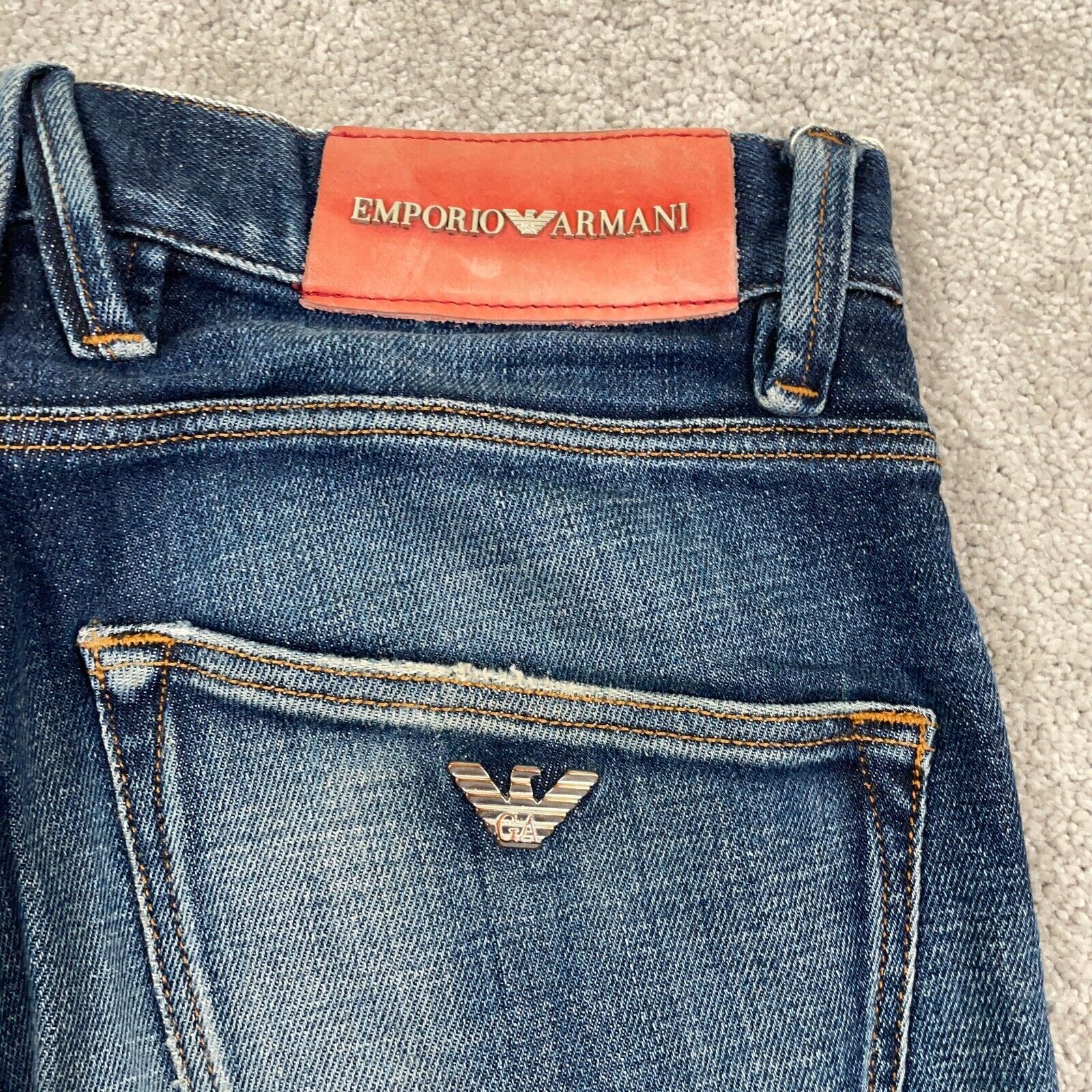 Emporio Armani Jeans J081 Men's Size 29x33 Slim F… - image 8