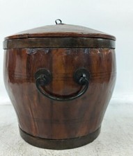 Chinese Rice Bucket with Lid