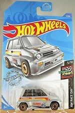 2020 Hot Wheels #11 HW Race Day 5/10 '85 HONDA CITY TURBO II Silver w/Gold AD Sp