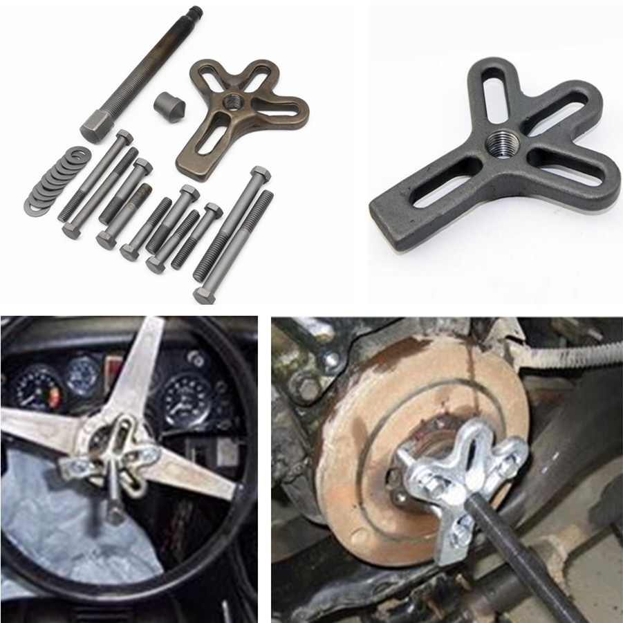 Car Steel Harmonic Balancer Steering Wheel Pulley Puller Gear