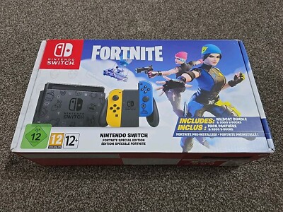 Nintendo Switch Console V2 - Fortnite Edition (Very Good Condition