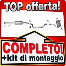 Scarico Completo per Ford Focus III MK3 1.6 Familiare / 3 volumi Marmitta