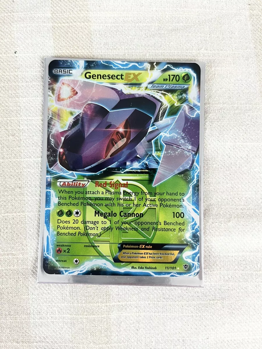 Genesect EX - Plasma Blast #11 Pokemon Card