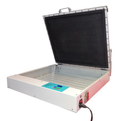 QOMOLANGMA Tabletop Precise 80W Vacuum LED UV Exposure Unit 20'' x 24''