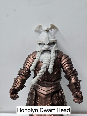 3d Printed HOBOLYN DWARF 1.0 Headsculpt For Mythic Legions 1/12 figure 
