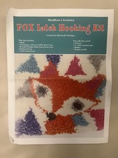 Harrisville Designs Fox Latch Hooking Kit