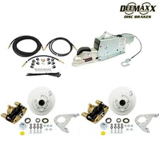Trailer Hydraulic Actuator 3500 Lbs. Integral Disc Brake Kit 1 Axle