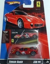1/64 Ferrari 330 P4 #68 Red x Yellow Hot Wheels FERRARI RACER M9846-0519