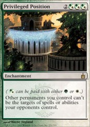 Privileged Position - Ravnica: City of Guilds #251/306 Rare Enchantment