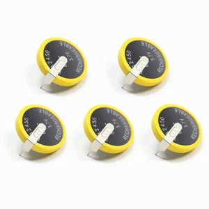5PCS LIR2450 Rechargeable Battery 120mah 3.7V Lithium-ion Coin Button Cell Ba... - Picture 1 of 6
