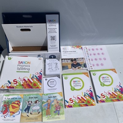 Saxon Phonics & Spelling Display Pack- Grade 1. Teachers Binder And Supporting