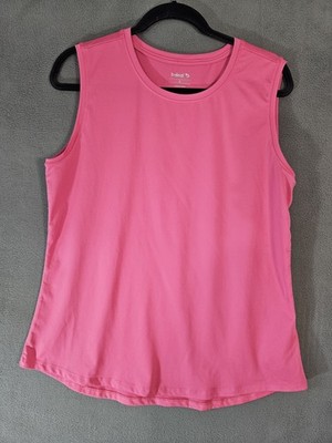 Baleaf Sports Womens Large Tank Top Shirt Performance Athletic Pink Crew