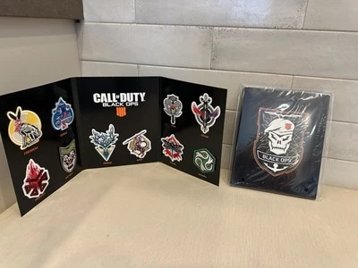 NEW Call Of Duty BLACK OPS 4 - COLLECTOR ICON PATCHES - 2018 BY Activision