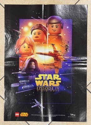 LEGO Star Wars Poster DIN A2 - EPISODE IV - An New Hope - Neuwertig
