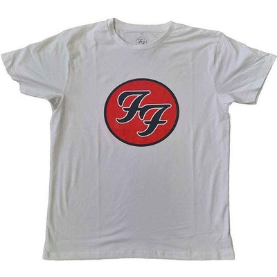Foo Fighters Ff Logo White offiziell Männer T-Shirt Herren