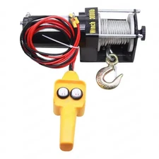 Electric Winch 12V Electric Hoist 24V Car Winch Vehicle-mounted Crane Winch