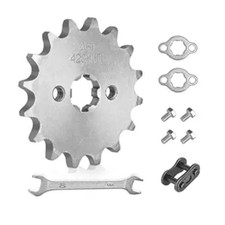 420 16T Motorcycle Front Engine Sprocket 17mm Compatible with 50cc 70cc 90cc 110