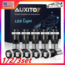 Auxito T10 Led License Plate Dome Bulb Light Red Bright 168 2825 194 12set