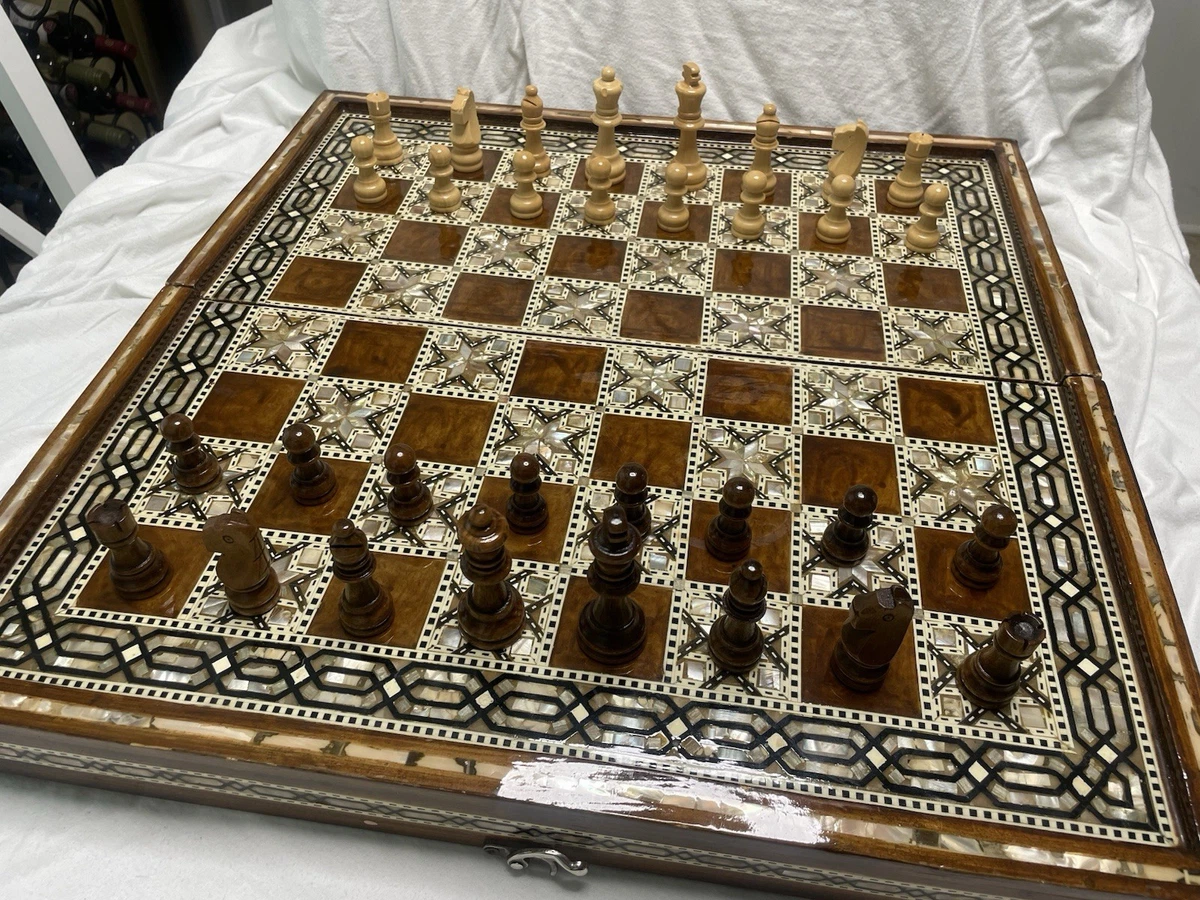 Wooden Vintage Chess for sale | eBay