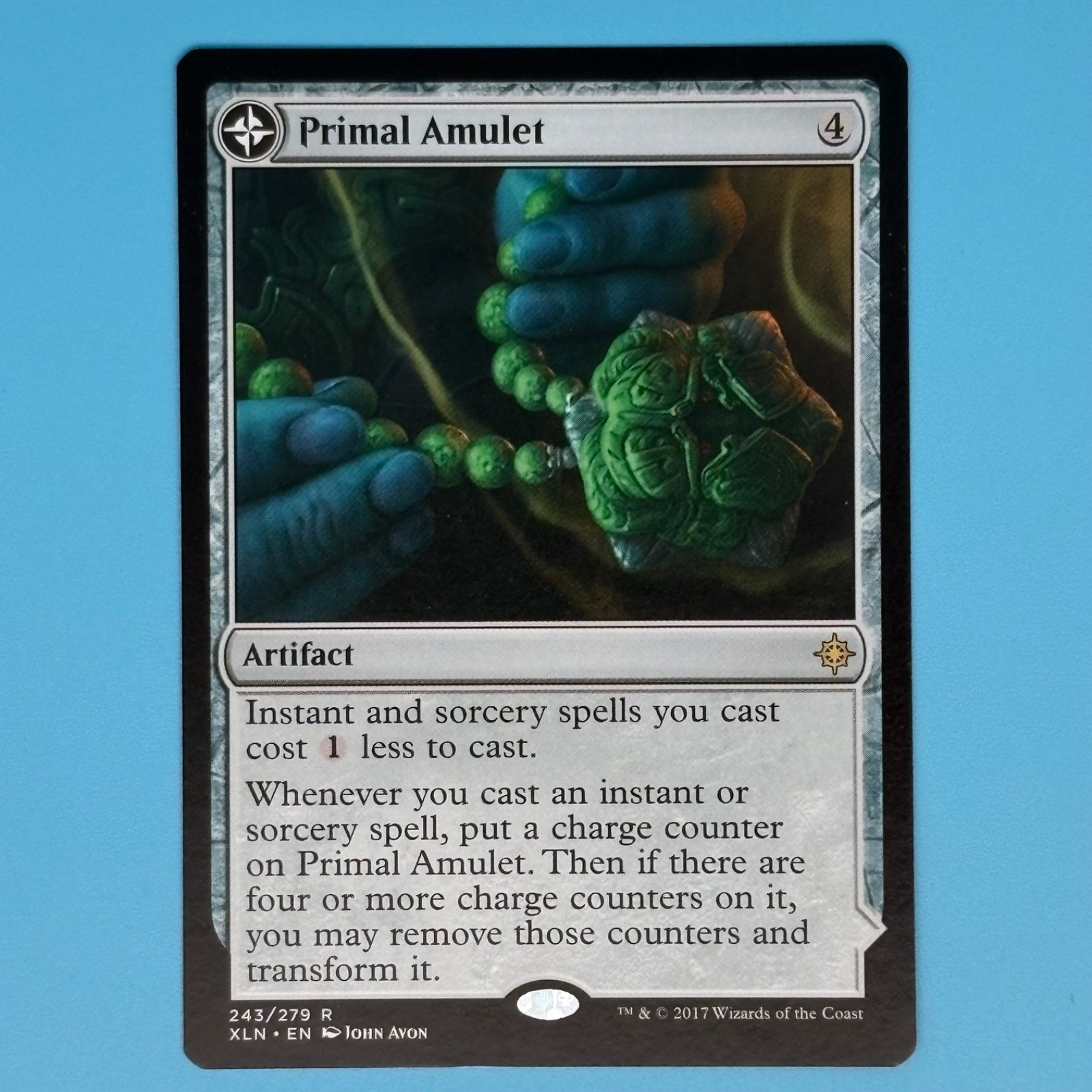 MTG - Primal Amulet Primal Wellspring, (XLN) #243/279, Rare, EN, NM