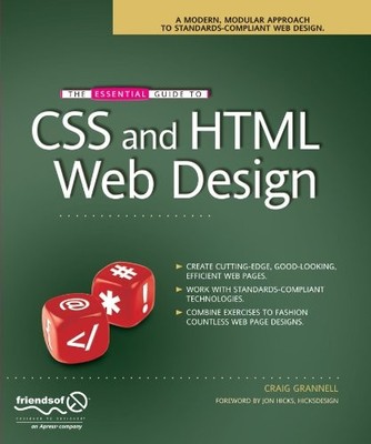 THE ESSENTIAL GUIDE TO CSS AND HTML WEB DESIGN By Craig Grannell Mint Condition