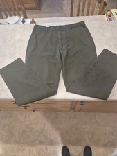 Banana Republic Men's 5 Pocket Pants, Dark Green Size 34X32 Slim Fit New