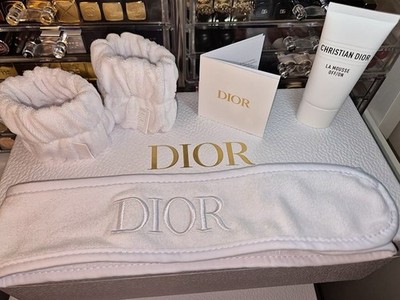DIOR Platinum VIP Geschenkset Kosmetikkoffer Holzbox Spa Accessoires LIMITED EDITION