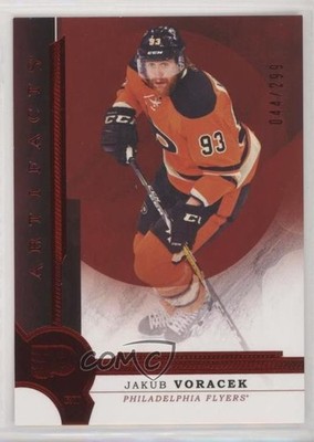 2016-17 Upper Deck Artifacts Stars Ruby 44/299 Jakub Voracek #116 7m3