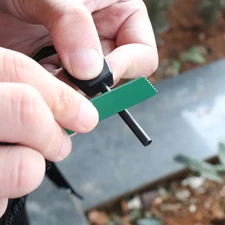 Mini Wilderness Survival Portable Flint Waterproof Magnesium Stick Small Camping