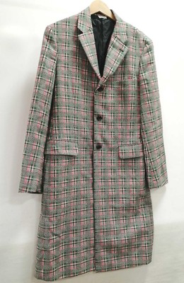 Comme Des Garcons Homme Plus Chester Coat Multicolor Back Cut