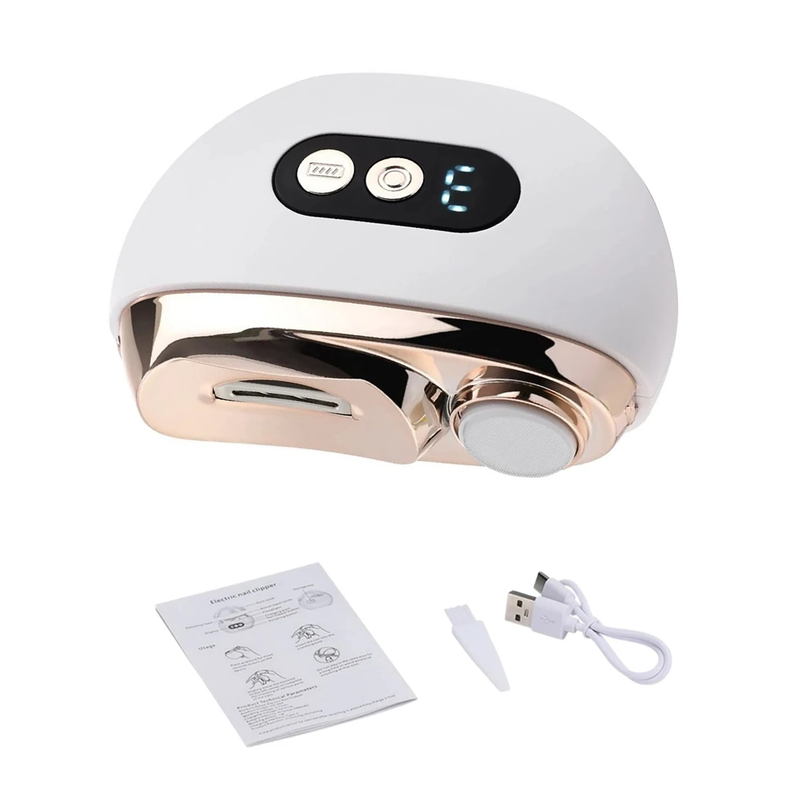 Electric Nail Polisher Grinder 3 Speed Rotary File for Baby Infant Toddler
Opens in a new window or