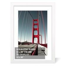 14x18 Picture Frame Diamond Painting Frames Poster Frames Made of Solid Wood,...