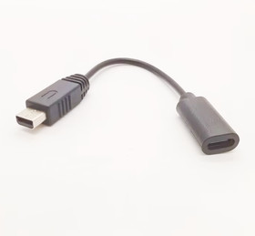 2PCS Type-C to WiiU Wii U Adapter Charging Cable