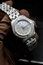 2007 Breitling Cockpit A71356 FACTORY DIAMOND BEZEL & MOTHER OF PEARL DIAL