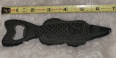 Cast Iron Trout Bottle Opener Fish Nautical Beer Soda