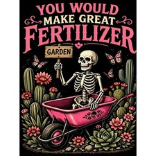 Halloween Retro Skull Gardener Diamond Painting Kit for Adults DIY Decor