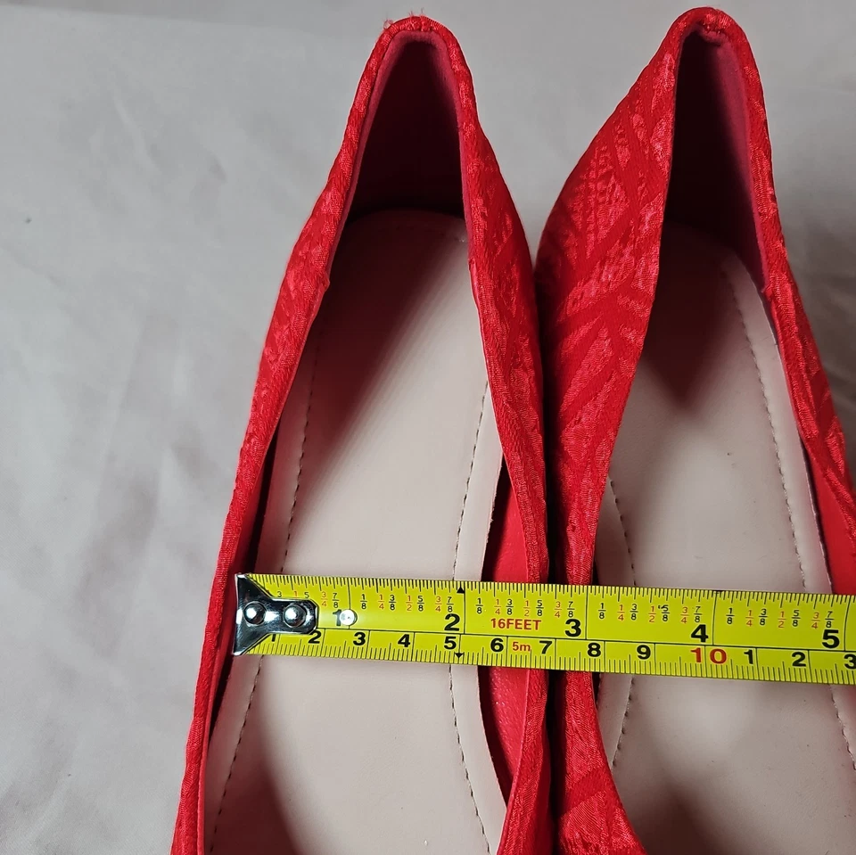 RED women kitty flats - Image 3 of 4