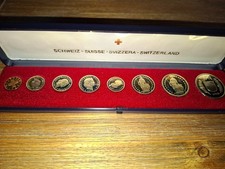 KMS Schweiz 1978 PP Kursmünzensatz Proof